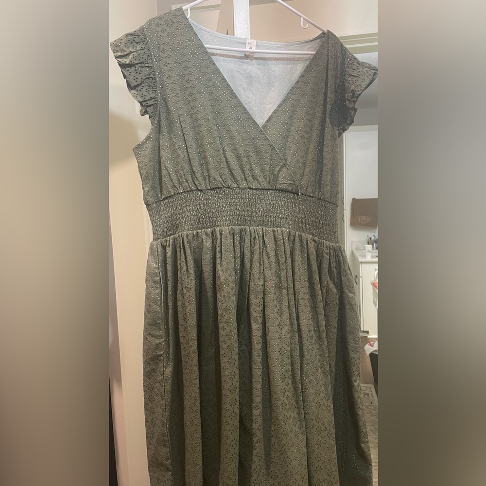 Kate Quinn Olive Dress